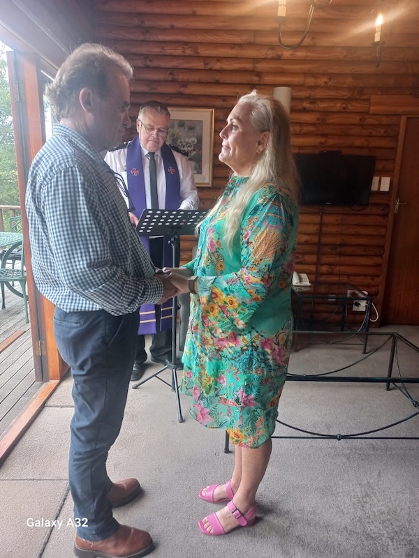 Wedding ceremony by Dr. Gerrit Rademeyer in Hanover