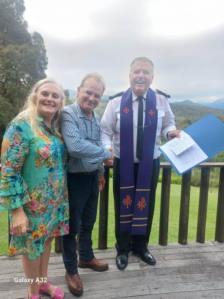 Wedding ceremony by Dr. Gerrit Rademeyer in Hanover