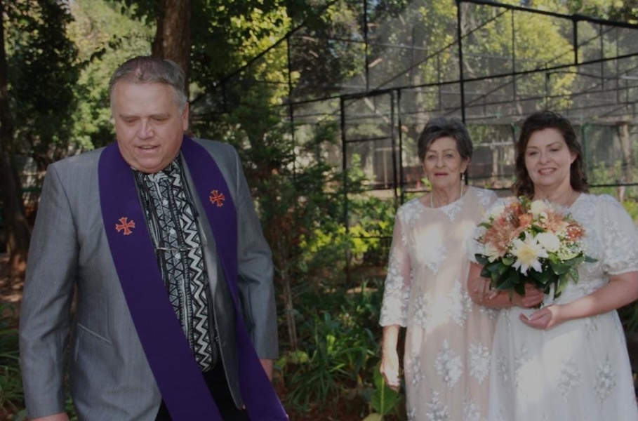 Wedding ceremony by Dr. Gerrit Rademeyer in Hanover