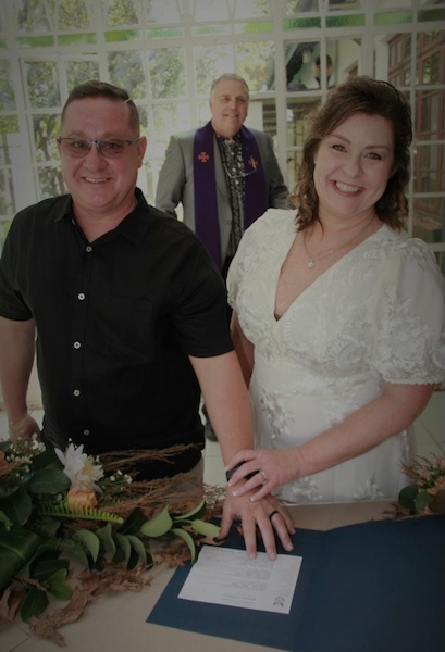 Wedding ceremony by Dr. Gerrit Rademeyer in Hanover