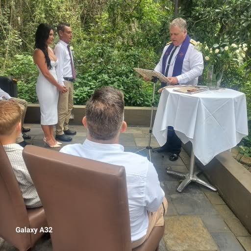 Wedding ceremony by Dr. Gerrit Rademeyer in Hanover