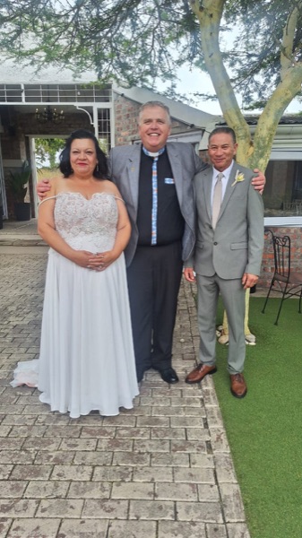Wedding ceremony by Dr. Gerrit Rademeyer in Hanover