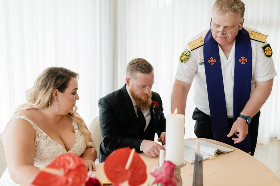 Wedding ceremony by Dr. Gerrit Rademeyer in Hanover