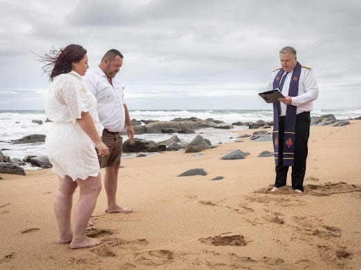 Wedding ceremony by Dr. Gerrit Rademeyer in Hanover