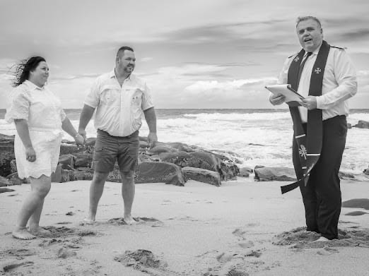 Wedding ceremony by Dr. Gerrit Rademeyer in Hanover