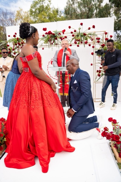 Wedding ceremony by Dr. Gerrit Rademeyer in Hanover
