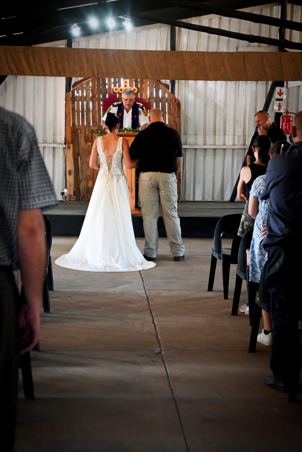 Wedding ceremony by Dr. Gerrit Rademeyer in Hanover